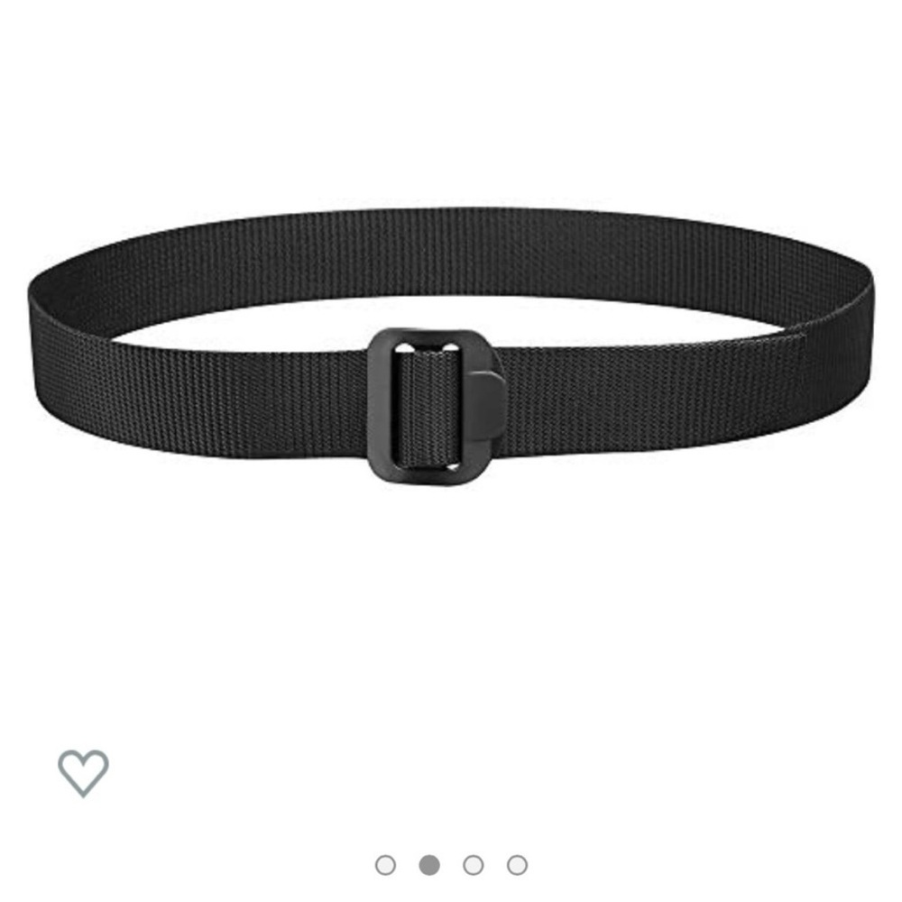 Propper Tactical Heavy Duty Buckle Belt Mens XL 1.5” Nylon Webbing Non Metal EUC - Picture 2 of 8